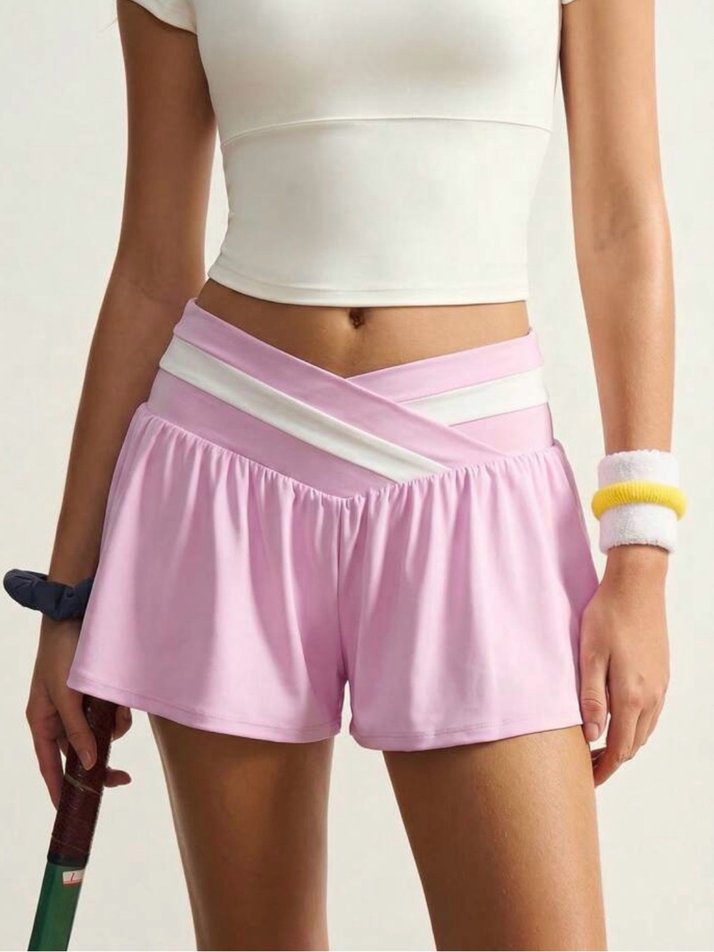 🎾 NWOT | VARSIVA V-Waist Tennis Skort | Light Pink | Women’s Small 🎾